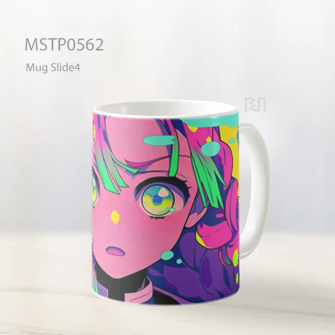 Mug Keramik Premium SNI - Demon Slayer Mitsuri Pop Art Mug MSTP0562