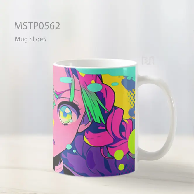Demon Slayer Mitsuri Pop Art Mug MSTP0562 - All-side / Desain