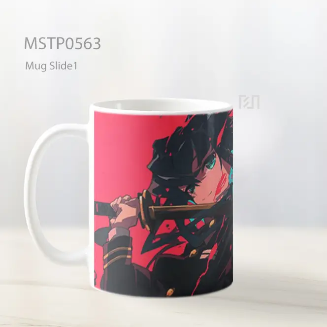 Demon Slayer Muichiro Tokito Calm Rage Mug MSTP0563 - All-side / Desain