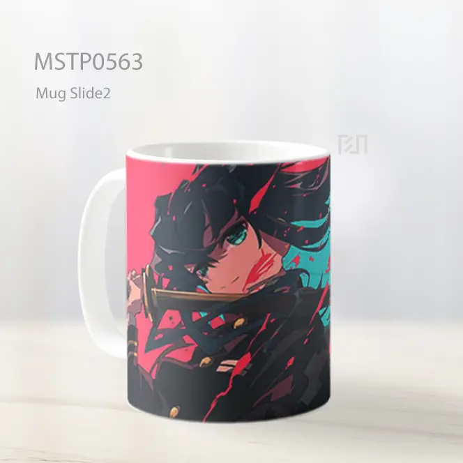 Demon Slayer Muichiro Tokito Calm Rage Mug MSTP0563 - All-side / Desain