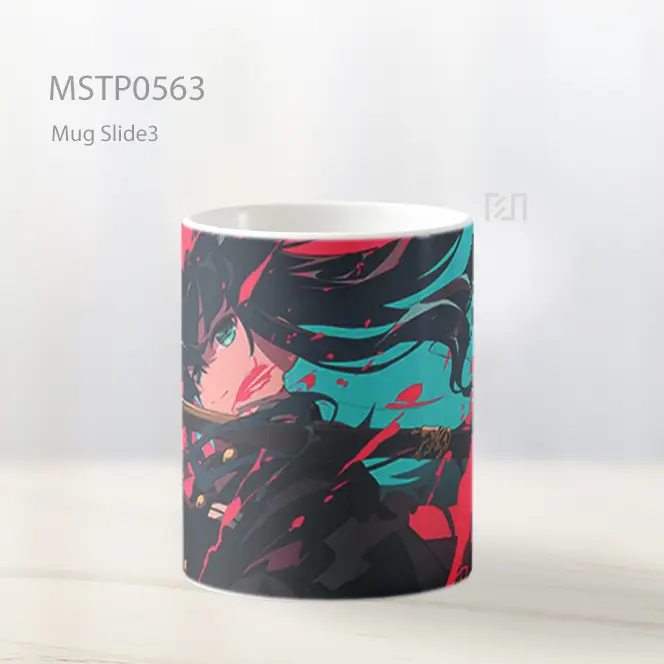 Demon Slayer Muichiro Tokito Calm Rage Mug MSTP0563 - All-side / Desain