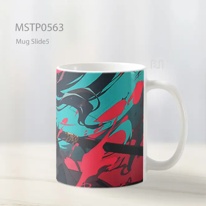 Demon Slayer Muichiro Tokito Calm Rage Mug MSTP0563 - All-side / Desain