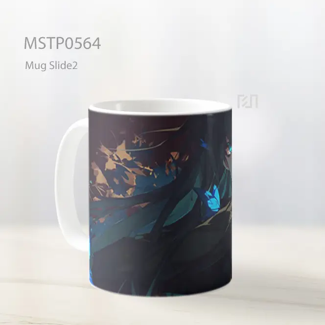 Demon Slayer Muichiro Tokito Focused Attack Mug MSTP0564 - All-side / Desain