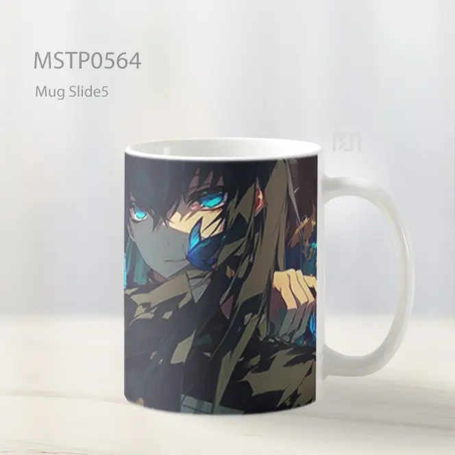 Demon Slayer Muichiro Tokito Focused Attack Mug MSTP0564 - All-side / Desain