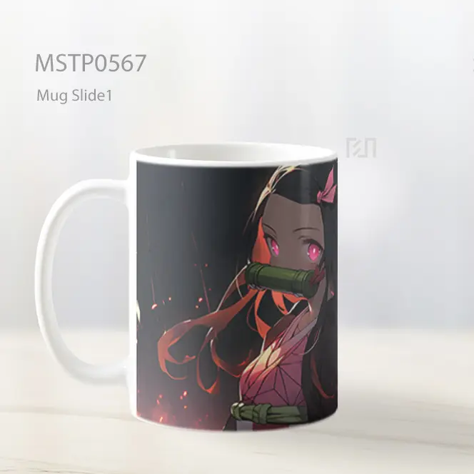 Demon Slayer Nezuko Aesthetic Mug MSTP0567 - All-side / Desain