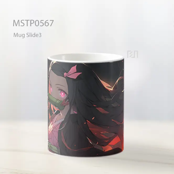 Demon Slayer Nezuko Aesthetic Mug MSTP0567 - All-side / Desain