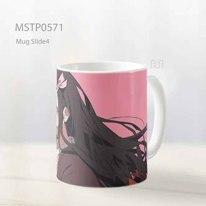 Demon Slayer Nezuko Kamado Pink Mug MSTP0571
