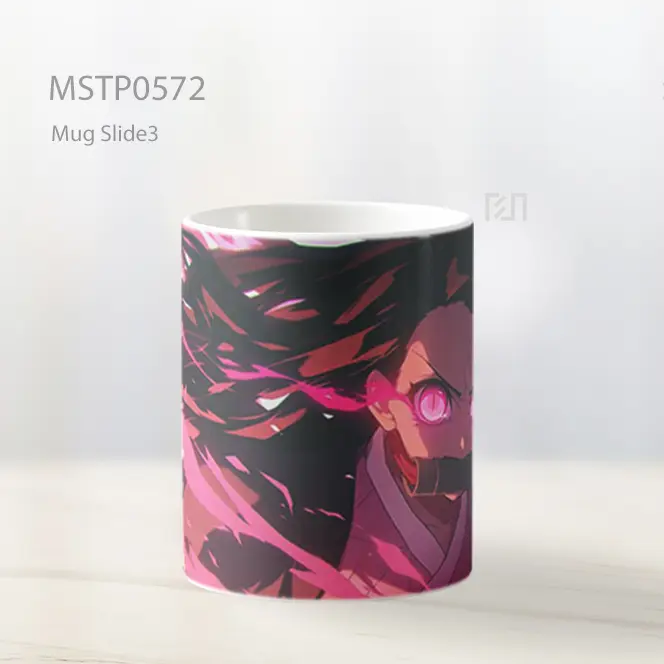 Demon Slayer Nezuko Kamado Seni Iblis Darah Mug MSTP0572 - All-side / Desain