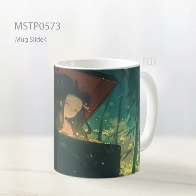 Demon Slayer Nezuko Kamado Tersembunyi Di Kotak Mug MSTP0573