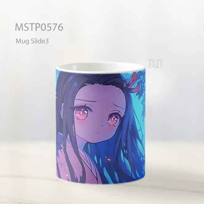 Demon Slayer Nezuko Sad Night Mug MSTP0576 - All-side / Desain