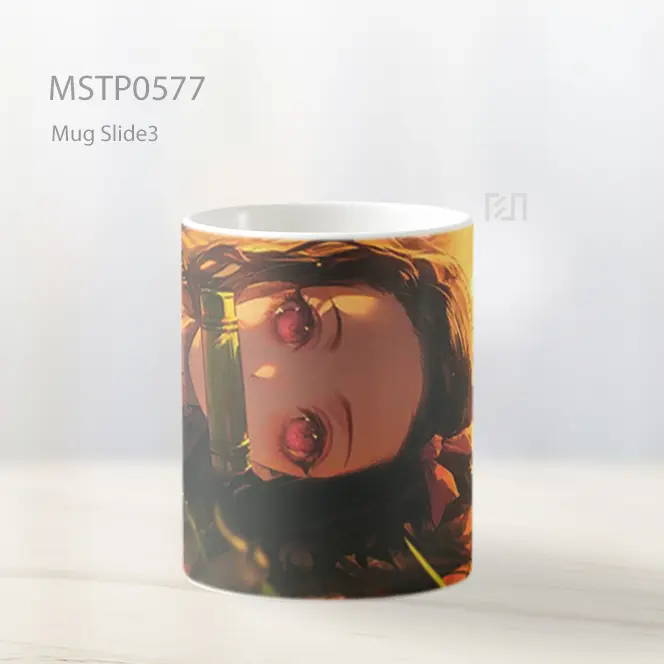Demon Slayer Nezuko Sleeping In Sun Mug MSTP0577 - All-side / Desain