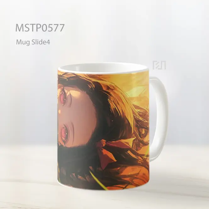 Demon Slayer Nezuko Sleeping In Sun Mug MSTP0577