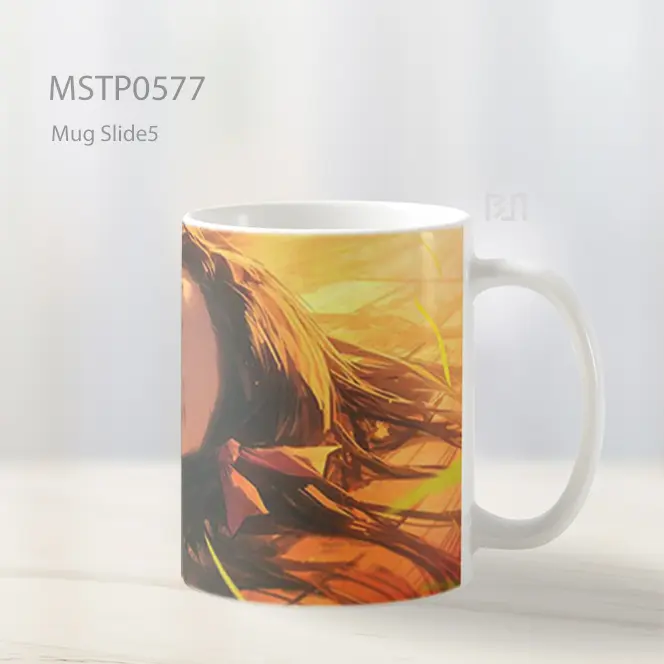 Demon Slayer Nezuko Sleeping In Sun Mug MSTP0577 - All-side / Desain