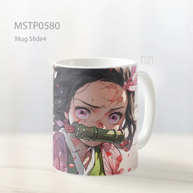 Demon Slayer Nezuko Watercolor Mug MSTP0580