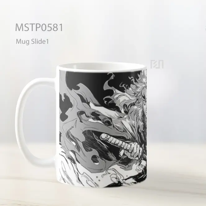 Demon Slayer Rengoku Manga Mug MSTP0581 - All-side / Desain