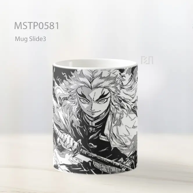 Demon Slayer Rengoku Manga Mug MSTP0581 - All-side / Desain