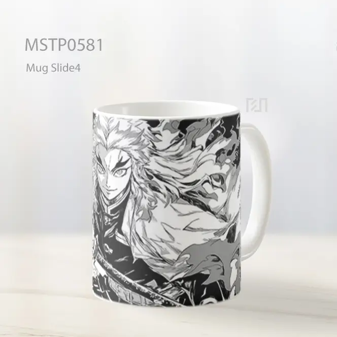 Demon Slayer Rengoku Manga Mug MSTP0581