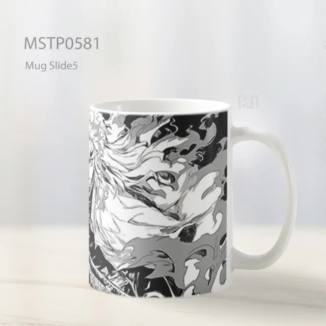 Demon Slayer Rengoku Manga Mug MSTP0581 - All-side / Desain
