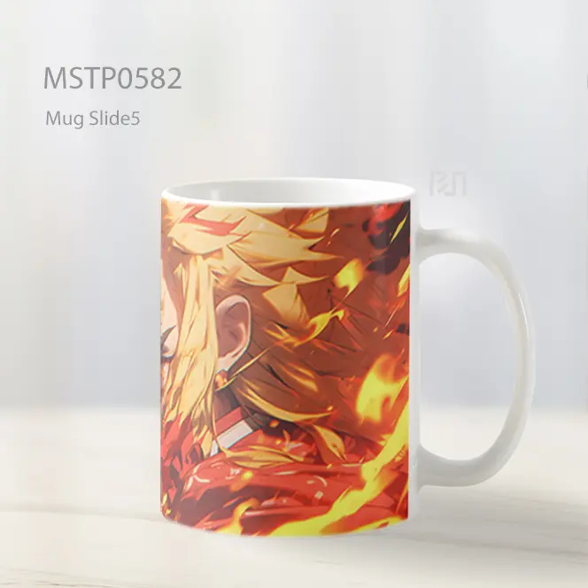 Demon Slayer Rengoku Marah Mug MSTP0582 - All-side / Desain
