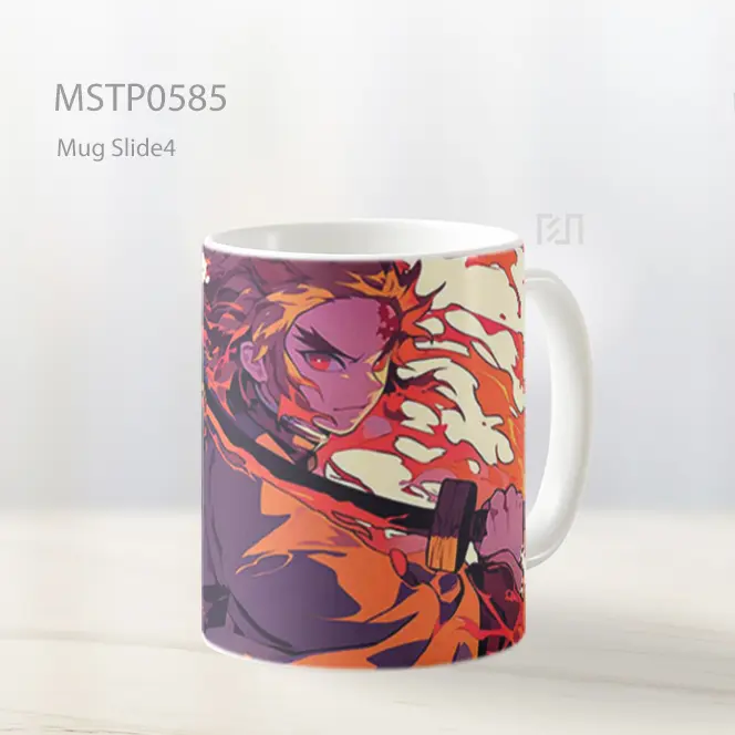 Demon Slayer Rengoku Pedang Api Mug MSTP0585