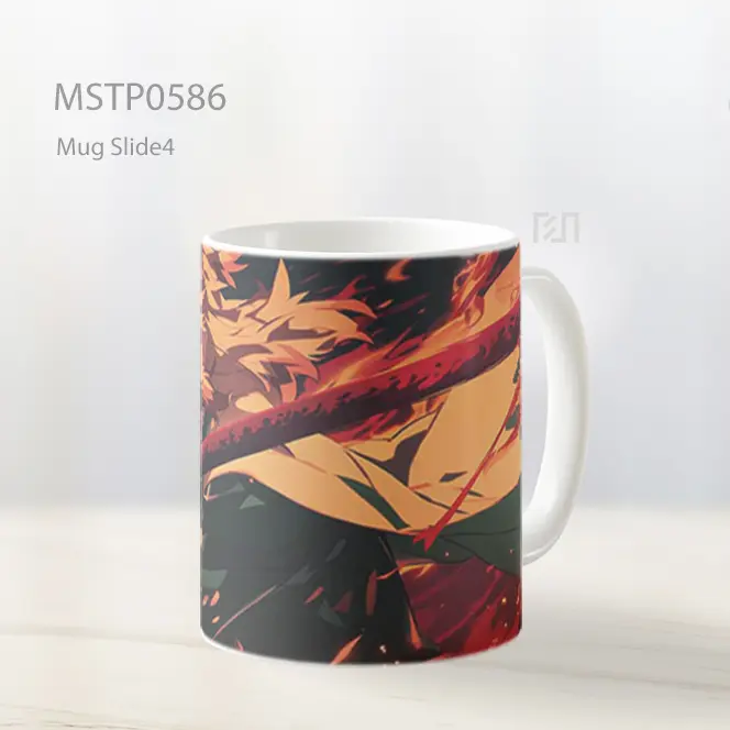Demon Slayer Rengoku Pilar Api Mug MSTP0586