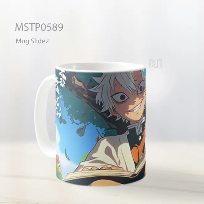 Demon Slayer Sanemi Buku Mug MSTP0589 - All-side / Desain