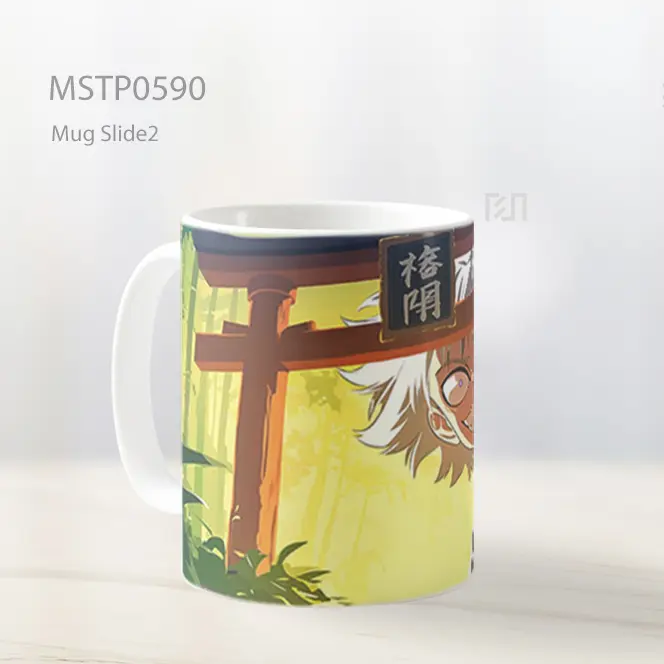 Demon Slayer Sanemi Gerbang Mug MSTP0590 - All-side / Desain