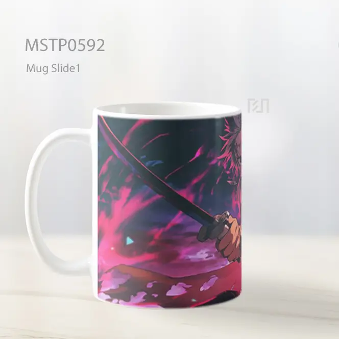 Demon Slayer Sanemi Marah Mug MSTP0592 - All-side / Desain