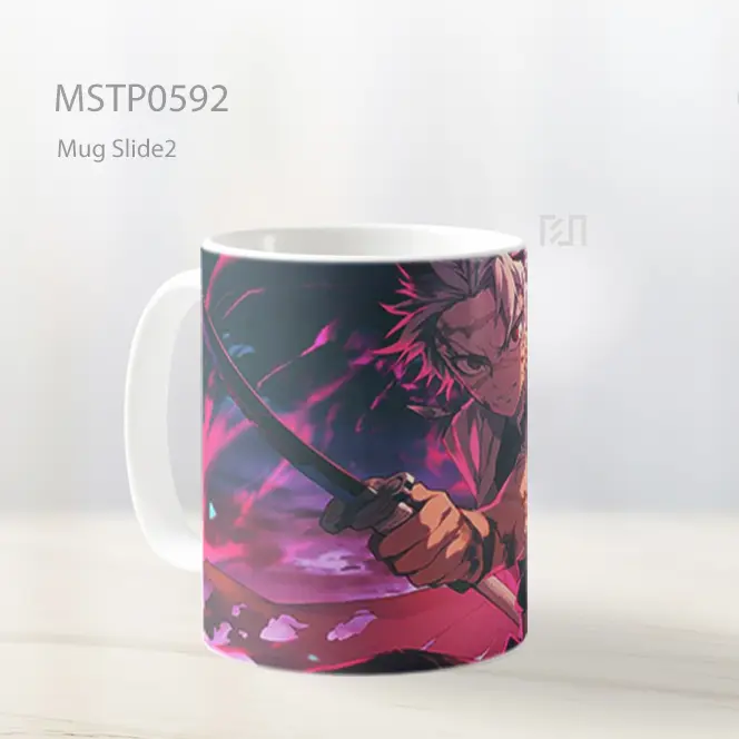 Demon Slayer Sanemi Marah Mug MSTP0592 - All-side / Desain