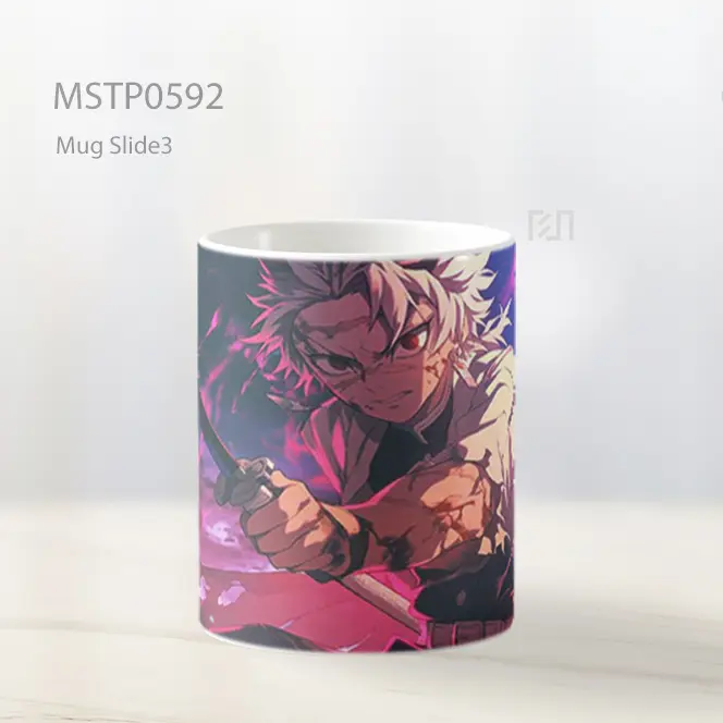Demon Slayer Sanemi Marah Mug MSTP0592 - All-side / Desain