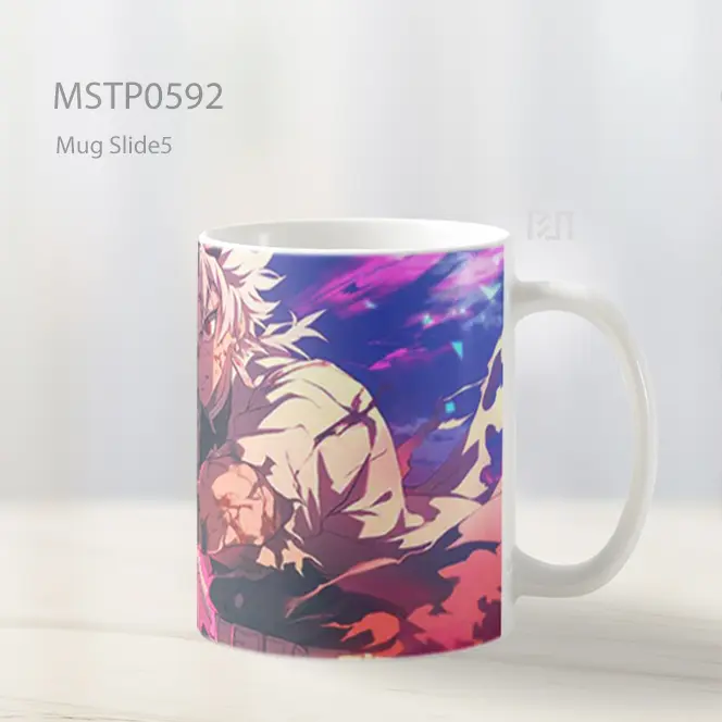 Demon Slayer Sanemi Marah Mug MSTP0592 - All-side / Desain