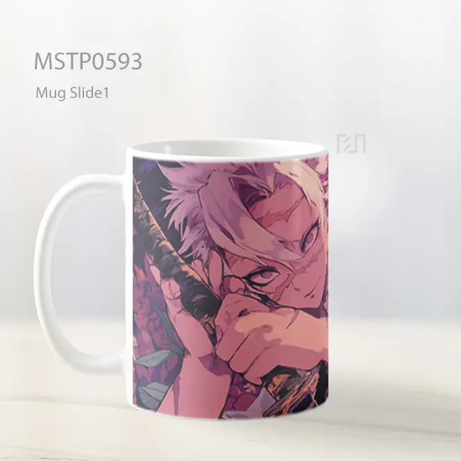 Demon Slayer Sanemi Tenang 4K Mug MSTP0593 - All-side / Desain