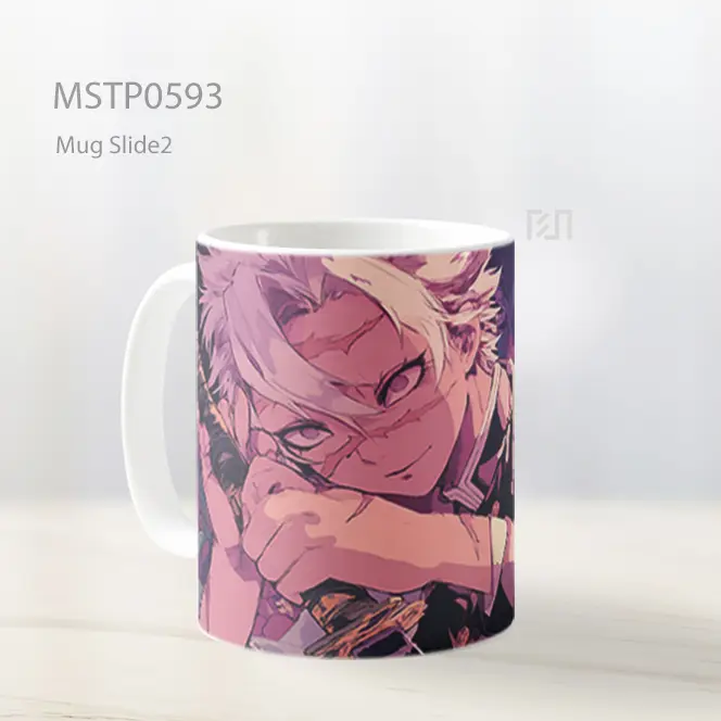 Demon Slayer Sanemi Tenang 4K Mug MSTP0593 - All-side / Desain