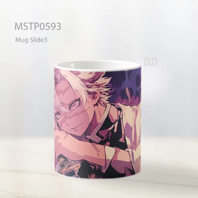 Demon Slayer Sanemi Tenang 4K Mug MSTP0593 - All-side / Desain