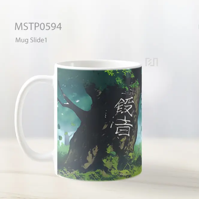 Demon Slayer Sanemi Tersenyum Mug MSTP0594 - All-side / Desain