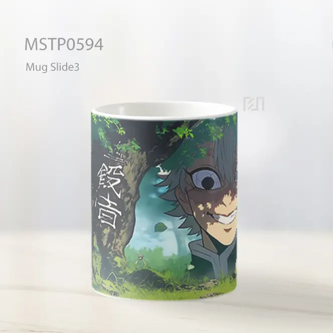 Demon Slayer Sanemi Tersenyum Mug MSTP0594 - All-side / Desain