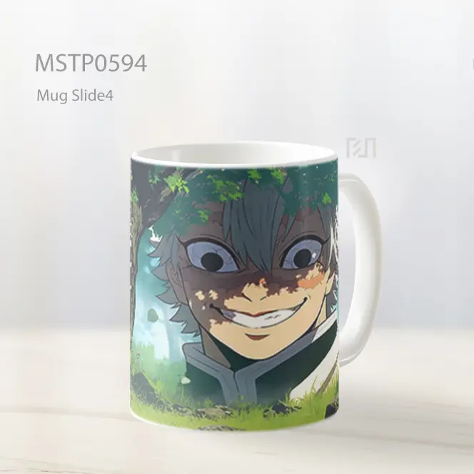 Demon Slayer Sanemi Tersenyum Mug MSTP0594