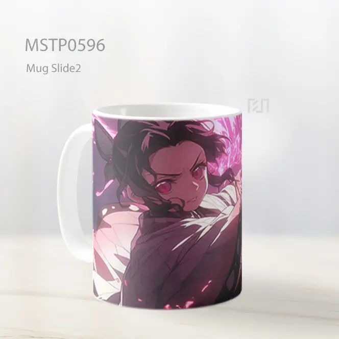 Demon Slayer Shinobu Kocho Menggunakan Racun Mug MSTP0596 - All-side / Desain
