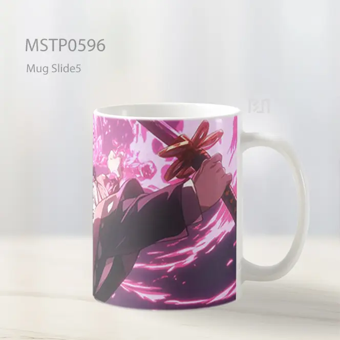 Demon Slayer Shinobu Kocho Menggunakan Racun Mug MSTP0596 - All-side / Desain