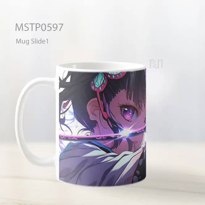 Demon Slayer Shinobu Kocho Pedang Kupu Kupu Mug MSTP0597 - All-side / Desain
