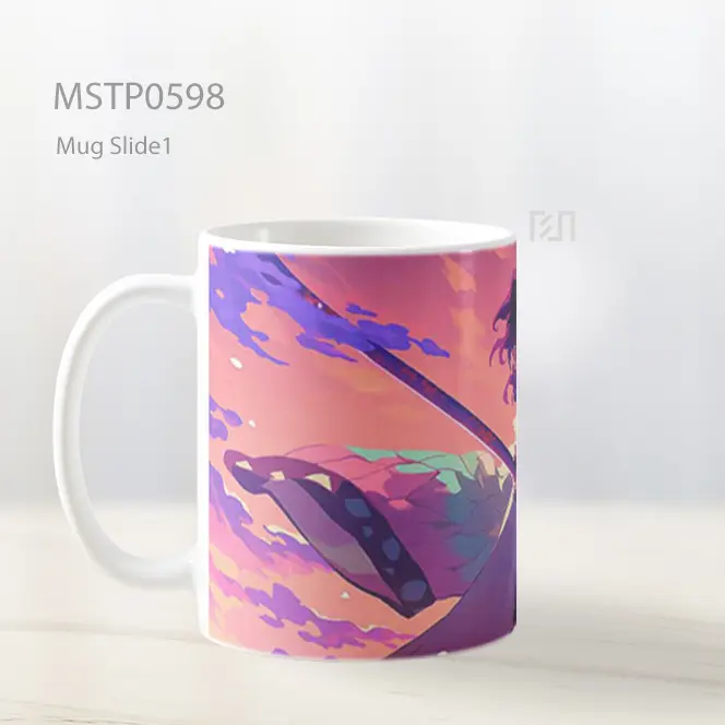 Demon Slayer Shinobu Kocho Pilar Serangga Mug MSTP0598 - All-side / Desain