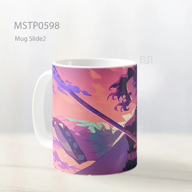 Demon Slayer Shinobu Kocho Pilar Serangga Mug MSTP0598 - All-side / Desain