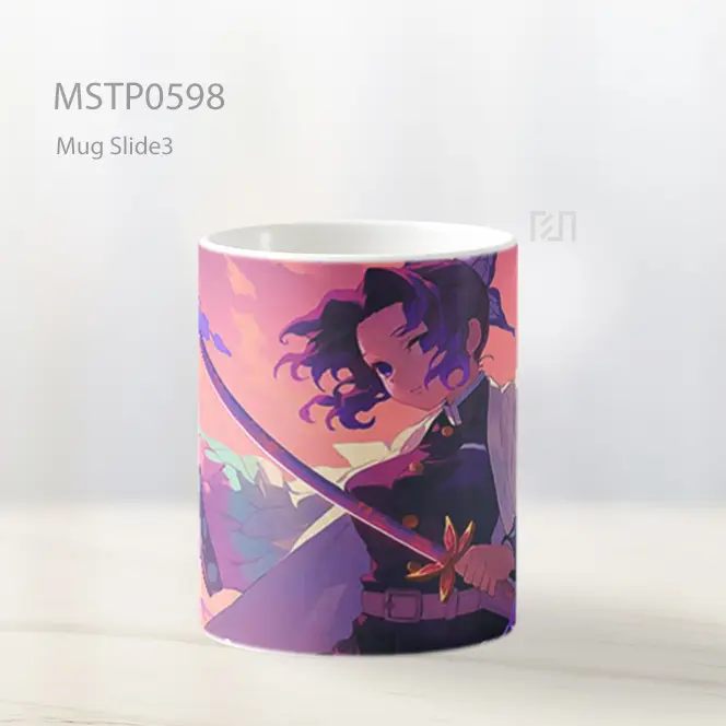 Demon Slayer Shinobu Kocho Pilar Serangga Mug MSTP0598 - All-side / Desain