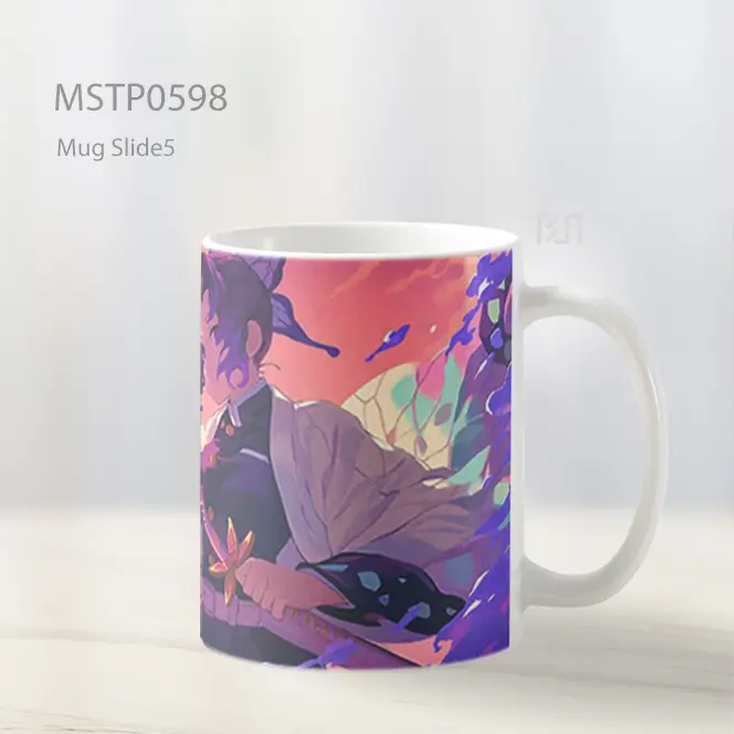 Demon Slayer Shinobu Kocho Pilar Serangga Mug MSTP0598 - All-side / Desain