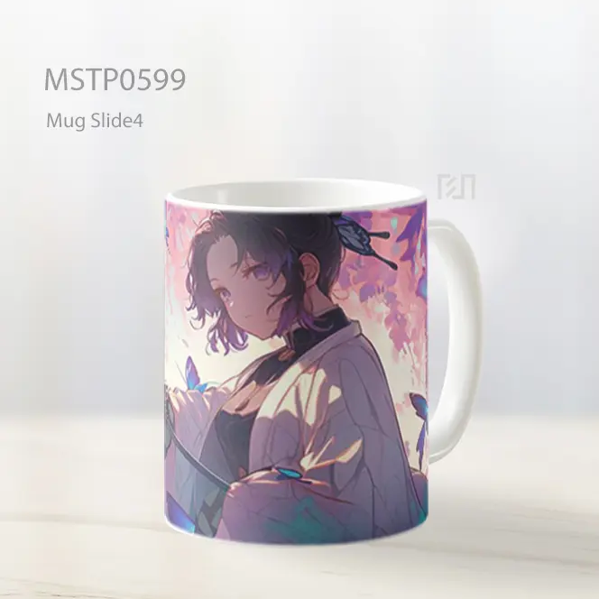 Demon Slayer Shinobu Kocho Taman Kupu Kupu Mug MSTP0599