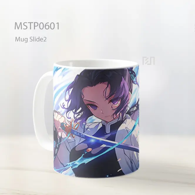 Demon Slayer Shinobu Pedang Beracun Mug MSTP0601 - All-side / Desain