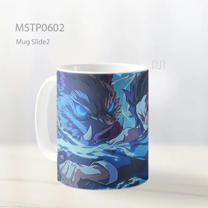 Demon Slayer Tanjiro And Inosuke Keren Mug MSTP0602 - All-side / Desain