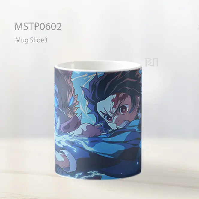 Demon Slayer Tanjiro And Inosuke Keren Mug MSTP0602 - All-side / Desain