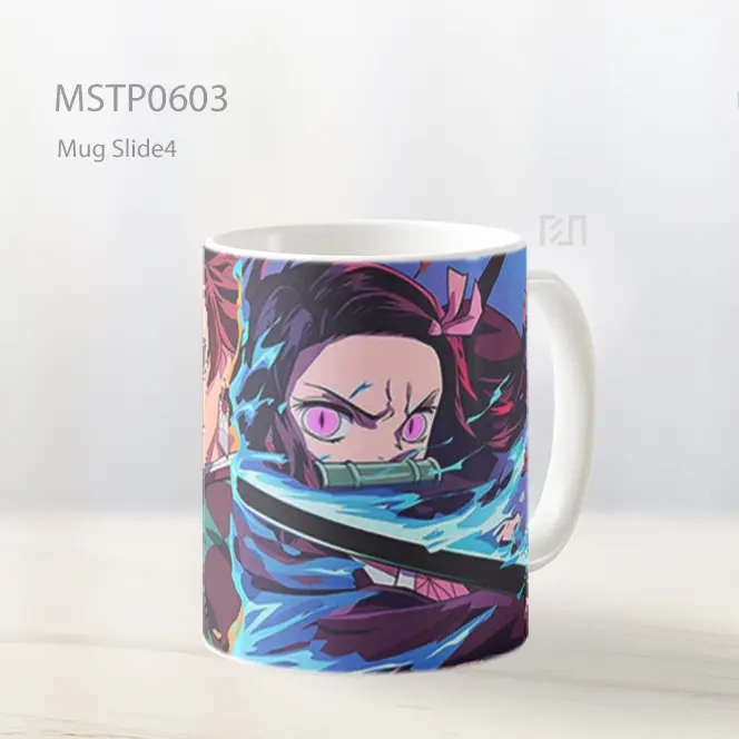 Demon Slayer Tanjiro And Nezuko Aksi Mug MSTP0603