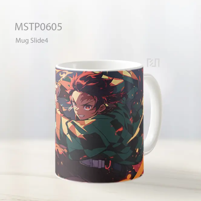 Demon Slayer Tanjiro Dengan Katana Epik Mug MSTP0605